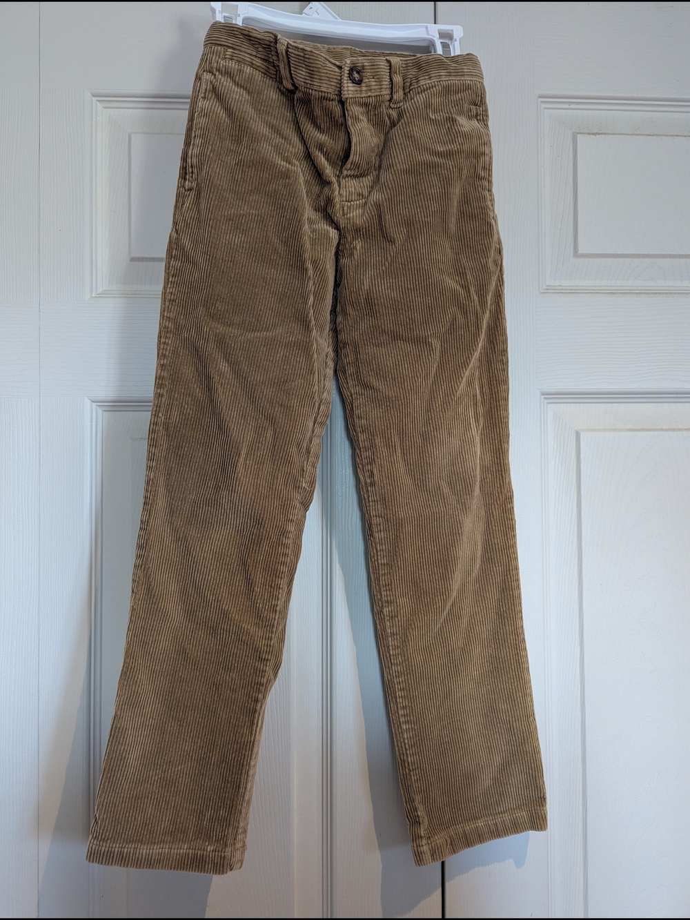 Ralph Lauren Boy's Corduroy Pants in Brown - Classic Straight Fit